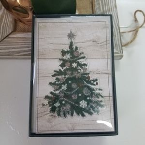 C.R.Gibson "Oh Christmas Tree" Christmas Cards
